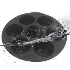 NM Store® 7 Gözlü Silikon Çok Amaçlı Airfryer Muffin Cupcake Kek ve Çörek Pişirme Kalıbı