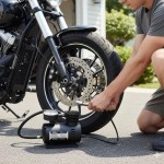 NM Store® 300 PSI Güçlü Taşınabilir Hava Kompresörü–Araba, Motosiklet, Bisiklet ve Top Şişirme İçin Çakmaklıklı Lastik Şişirme Pompası