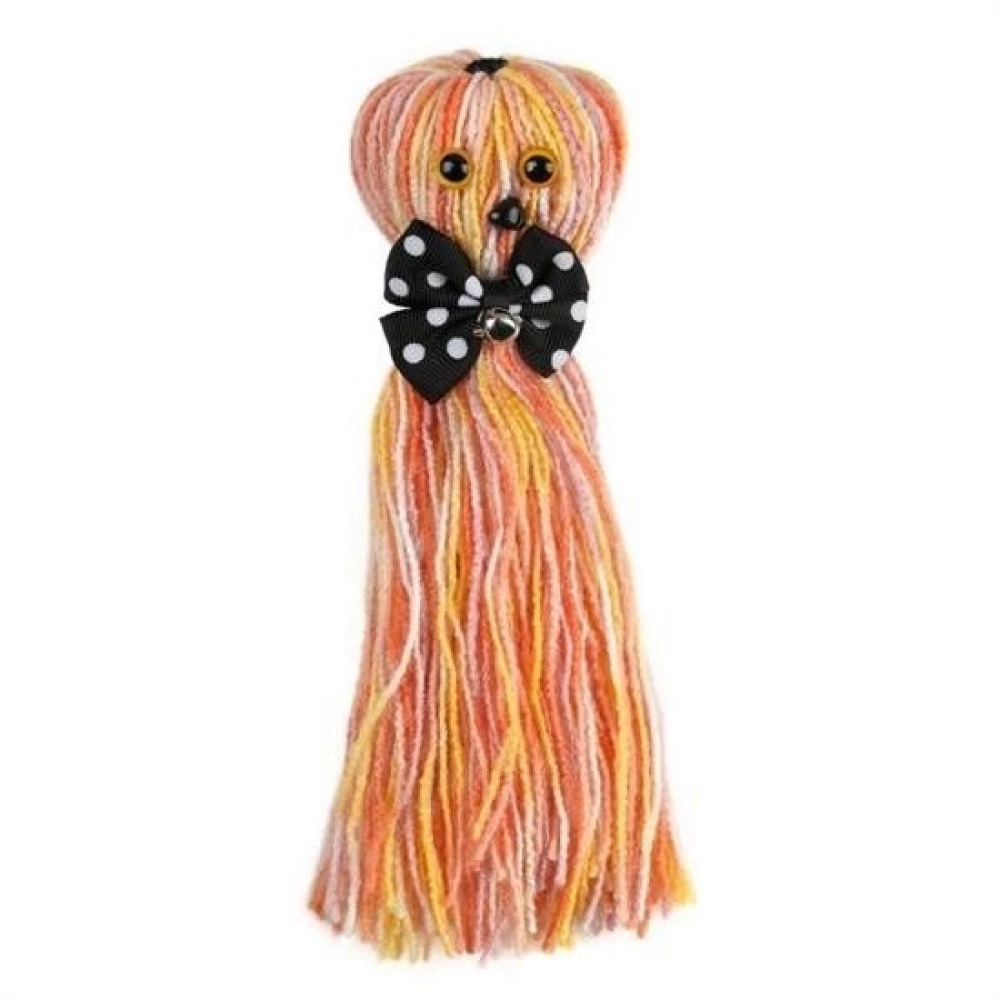 NM Store® Ahtapot Şekilli Zilli Ve İpli Rengarenk Püsküllü Sevimli KediOyuncağı