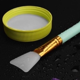 NM Store® 2li Silikon Temizlemesi Kolay Kullanılabilen Yüz Cilt Bakımı Maske Ve Krem Spatulası