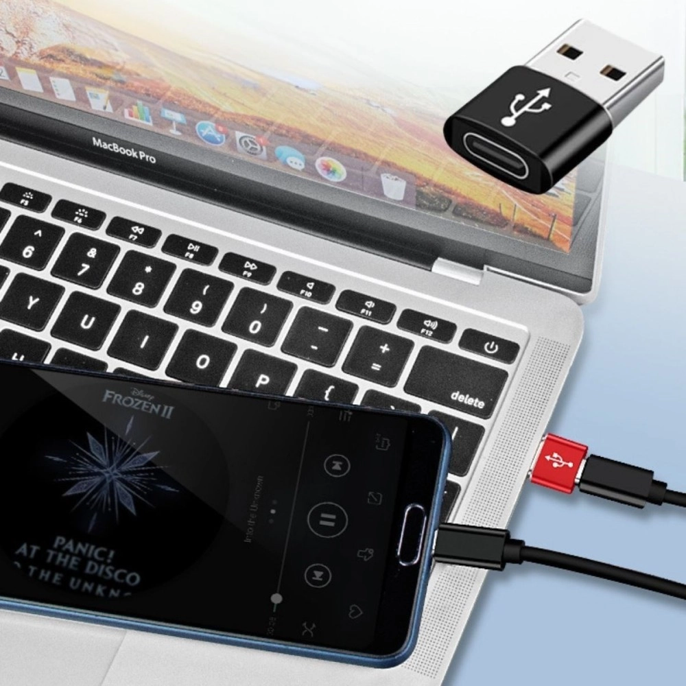 NM Store® USB'den TYPE-C 'ye Dönüştürücü Adaptör Veri Aktarımı Sağlayıcı Şarj Data Çevirici