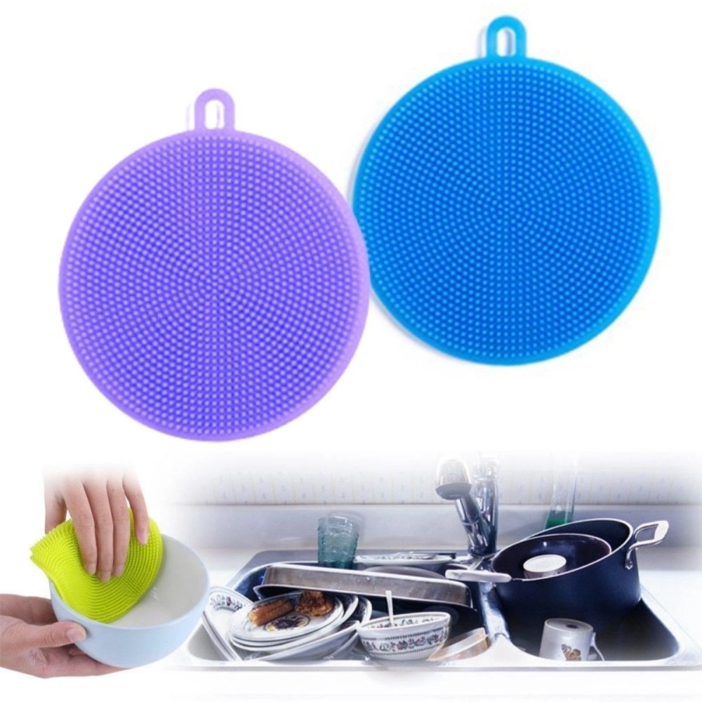 NM Store® 2'li Kir Tutmaz Tırtıklı Yüzey Bulaşık Yıkama Pedi