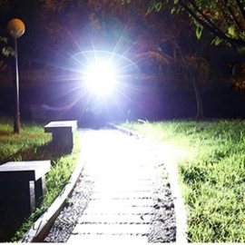 NM Store® Solar Enerjili USB ile Şarj Edilebilir Ledli Bisiklet Feneri Kornalı ve Su Geçirmez Far