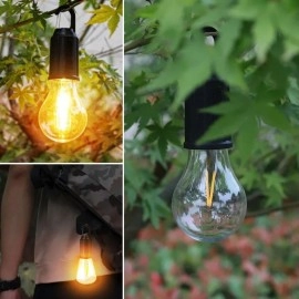 NM Store® Şarj Olabilen 3 Farklı Mod LED'li Kendiliğinden Asma Kancalı Kamp,Dış Cephe Lambası