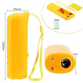 NM Store® Ultrasonik Köpeksavar Köpek Kovucu Köpek Kornası Eğitim Cihazı