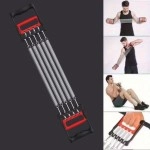 NM Store® Göğüs Genişletme ve Kuvvet Egzersiz Aleti – 5 Yaylı 5 Kademeli Ayarlanabilir Fitness ve Kuvvet Antrenmanı Ekipmanı