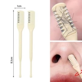 NM Store® 2'Si Bir Arada 2 Parça Kutulu Burun Kıl Alma ve Kulak Temizleme Aparatı