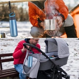 NM Store® 2'li Bebek Arabası, Motor, Bisiklet Eşya Taşıma Aparatı Plastik Kanca