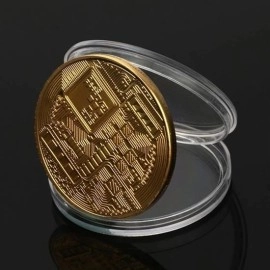NM Store® Bitcoin Madeni Hatıra Parası Madeni Bitcoin Hediye Sikke Para