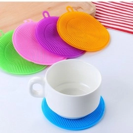 NM Store® 2'li Kir Tutmaz Tırtıklı Yüzey Bulaşık Yıkama Pedi