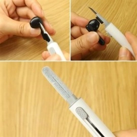 NM Store®  Çok Amaçlı Yumuşak Fırçalı Kablosuz Kulaklıklar İçin Kulaklık Temizleme Kiti