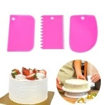 NM Store® Pasta Hamur Şekillendirici Spatula Kesici Kazıyıcı Dekoratör Set