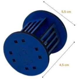 NM Store®  Mini Silindir Eğlenceli Renkli Sağlam Küçük Pati İzi Şekilli Kedi Oyuncağı