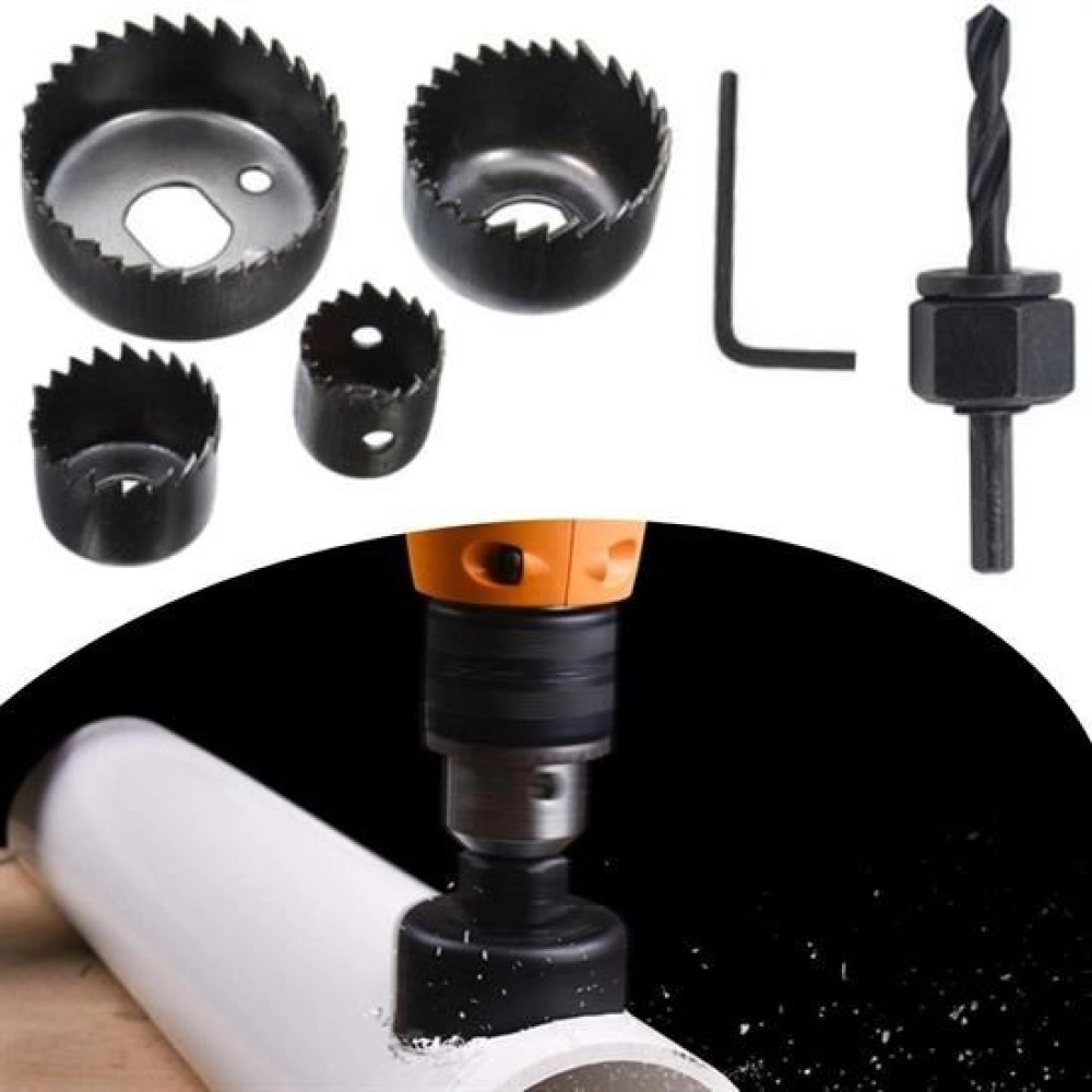 NM Store® 6 Parça Demir Ahşap Alçıpan Delme Buat Açma Seti