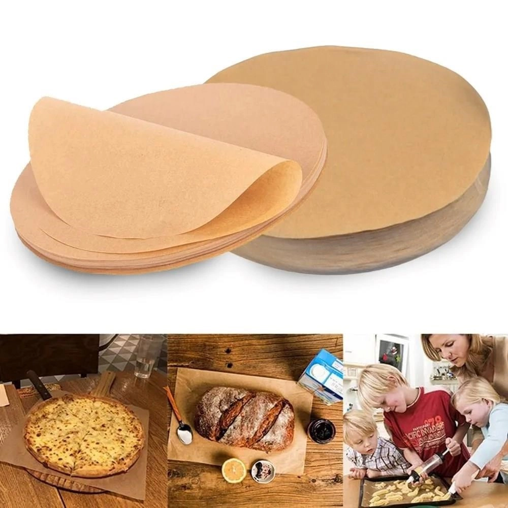 NM Store® 50 Adet Air Fryer Pişirme Kağıdı Yağ Geçirmez  21,5 cm Yuvarlak Model XXL Model Uyumlu