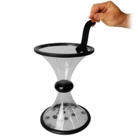 NM Store® Eğlenceli Huni Şeklinde İlginç Şeffaf Para Biriktirme Kumbarası