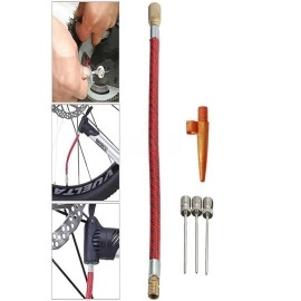 NM Store® Pompa İğne Başlık Seti Top Bisiklet Lastiği Şişirme İğneleri