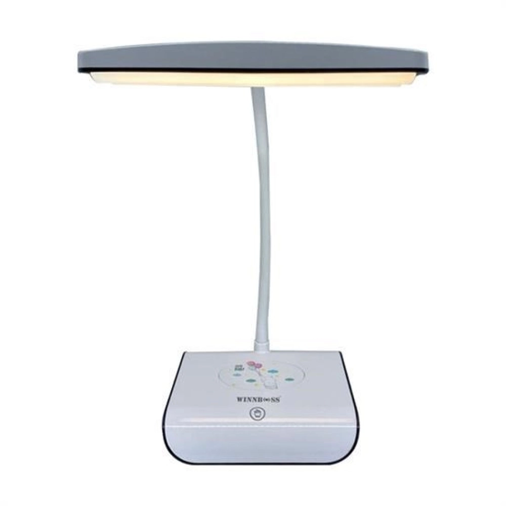 NM Store® Şarjlı Oynar Esnek Başlıklı Dokunmatik 3 Farklı Modda Yanan Kaymaz Taban LED Masa Lambası