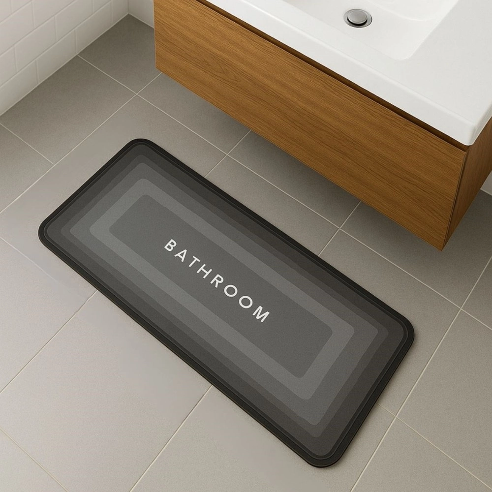 NM Store® Sihirli Süper Su Emici Kaymaz Tabanlı Uzun Paspas 40*120 cm