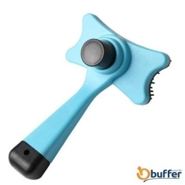 NM Store® Evcil Hayvan Kedi Köpek Tüy Toplayıcı Otomatik Tuşlu Pet Tarak