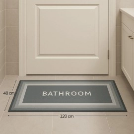 NM Store® Sihirli Süper Su Emici Kaymaz Tabanlı Uzun Paspas 40*120 cm