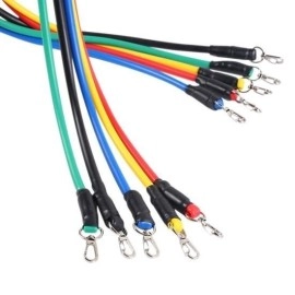 NM Store® 11 Parça Lateks Egzersiz Bandı Çekme Halatı Egzersiz Seti