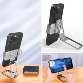 NM Store®  360 derece Dönen Tüm Telefon Tipleri İle Uyumlu Metal Telefon Standı Braket