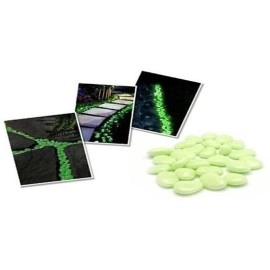 NM Store® Gece Karanlıkta Işık Vererek Parlayan Dekoratif Çakıl Taşları