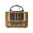NM Store® Küçük Mini Boy Retro Ahşap Tasarım Bluetooth Hoparlörlü Radyo – FM/AM Destekli, Şarjlı ve Taşınabilir Radyo NS-8108