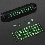 NM Store® Pratik Fosforlu Telefon Numarası Yamzak İçin Araç İçi Oto Numaratör Numaralık