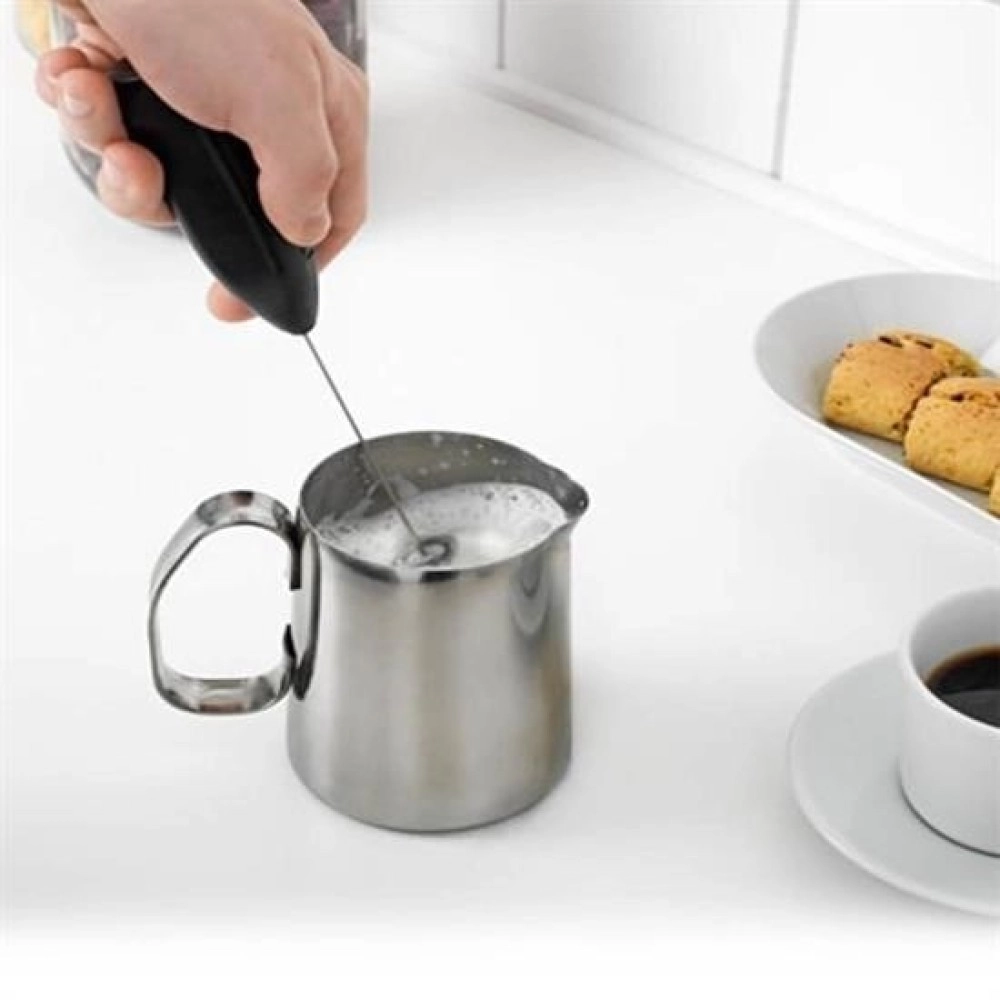 NM Store® El Çırpıcısı Pilli Mini Portatif Mutfak Mikseri Köpürtme Aleti