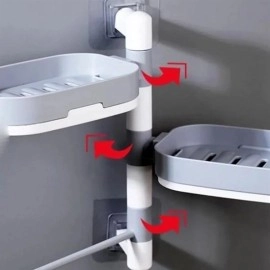 NM Store® Çoklu Sabun Tutucu Fonksiyonel Banyo Sabunluk