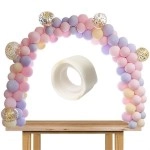 NM Store® Sticker Damla Model Çift Taraflı Yapışkan Balon Yapıştırıcısı