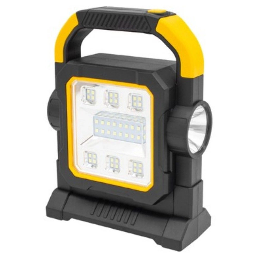 NM Store® HelloCloud Şarjlı Solar LED Çalışma Işığı | USB Çıkışlı Taşınabilir Projektör Lamba