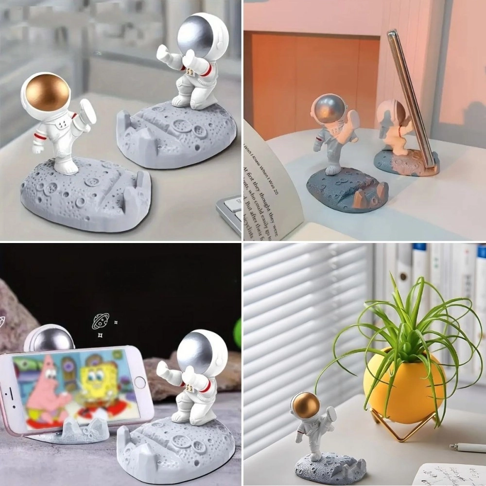 NM Store® Mini Astronot Model Telefon ve Tablet Tutucu Standı
