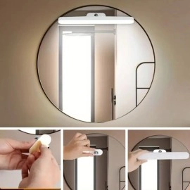 NM Store® Dokunmatik USB İle Şarj Olabilen 27 cm Led Aydınlatma Makyaj Aynası Işığı