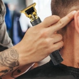 NM Store® Vintage Görünümlü Güçlü 4 Farklı Başlıklı USB ŞarjlI Manuel Tıraş Makinası