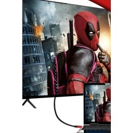 NM Store® HDMI Kablosu HDTV Bilgisayar Uydu Görüntü Ses Full HD Sargılı Görüntü Aktarma Kablosu