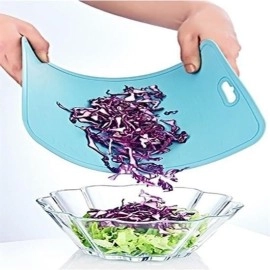 NM Store® Bükülebilir Esnek Kesme Matı Meyve Sebze Doğrama Kesme Tahtası 20x30 cm