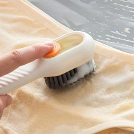 NM Store® Çok Amaçlı Deterjan Hazneli Pratik Ayakkabı, Bot Temizleme Yıkama Fırçası