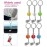 NM Store® Gerçekçi Golf Tasarımlı Şık Anahtarlık Kolye Çanta Süsü Golf Keychain