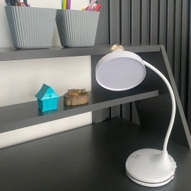 NM Store® Dokunmatik 3 Farklı LED Işıklı Çalışma Masası Üstü Lamba