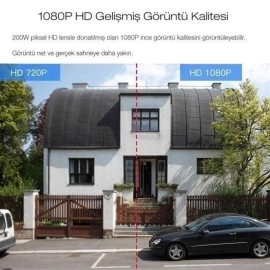 NM Store® 20 MP HD Lens İç Dış Mekan Suya Danıklı IP Wifi Network Güvenlik Kamerası Wifi Kamera