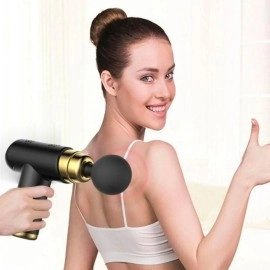 NM Store® 4 Başlıklı USB Şarj Olabilen Masaj Tabancası