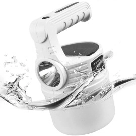 NM Store® LED Güneş Enerjili Kamp Lambası–2000 Lümen Süper Parlak, 5 Aydınlatma Modlu,USB ile Şarj Edilebilir Dış Mekan,Asılabilir Torch El Feneri