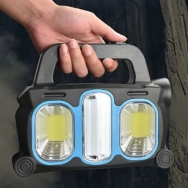 NM Store®  Hurry Bolt Güneş Enerjili Taşınabilir Çalışma Lambası – Powerbank Özellikli