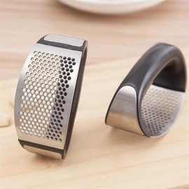 NM Store® Yeni Sarımsak Ezici Paslanmaz Çelik Garlic Press