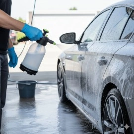 NM Store® 2 Başlıklı Oto Köpük, Su Püskürtme ve Bitki Bakım Sulama Aleti Oto Yıkama Spreyi 2 Litre