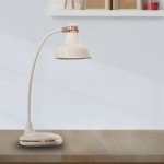 NM Store® Dokunmatik 3 Farklı LED Işıklı Çalışma Masası Üstü Lamba