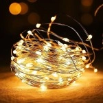 Sarı Peri LED Flaşlı Işık – 3 Metre Dekoratif Oda ve Organizasyon Aydınlatması